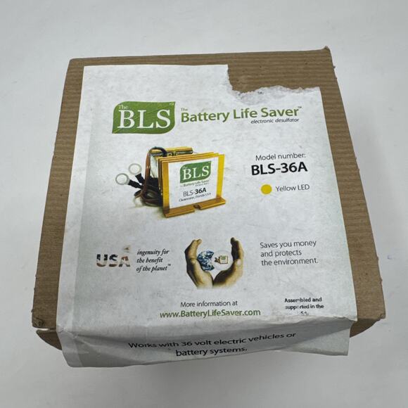 Battery Life Saver BLS-36A New 36V Golf Cart Battery Life Extender - Picture 6 of 8